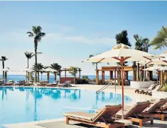  ?? ?? i Sit back in Cyprus: Parklane resort offers sports, spas – and three poolsides for lounging