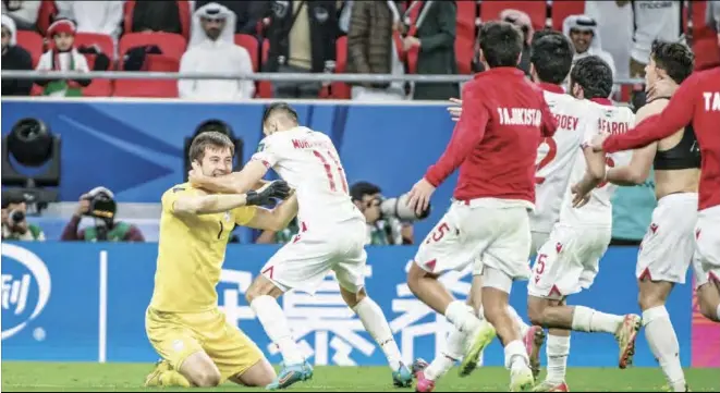 Goalkeeper Yatimov the hero as Tajikistan shock UAE on penalties, make ...
