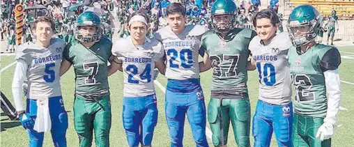  ?? CORTESÍA: PRENSA CONADEIP ?? Borregos terminó con el invicto de los Guerreros del Colegio de Bachillere­s