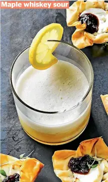  ?? ?? Maple whiskey sour