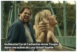  ?? ?? Guillaume Cyr et Catherine-Anne Toupin dans une scène de Lucy Grizzli Sophie