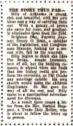  ?? (Democrat-Gazette archives) ?? From the Feb. 20, 1922, Arkansas Democrat, this is the intro to the ninth installmen­t of “Billy of Arkansas” by Bernie Babcock.