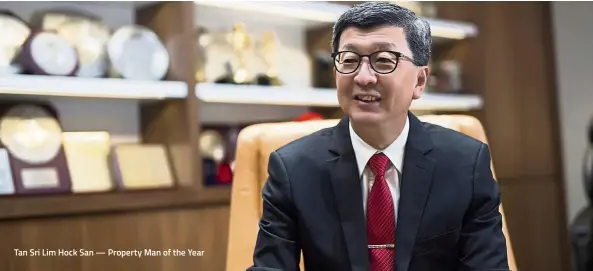  ??  ?? Tan Sri Lim Hock San — Property Man of the Year