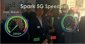  ?? STUFF ?? Spark has begun trialling 5G and says it would like to have the ‘‘option’’ of buying equipment from Huawei.