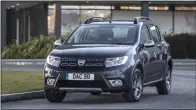  ??  ?? Rugged look: the restyled Dacia Sandero Stepway is taller and more SUV-like