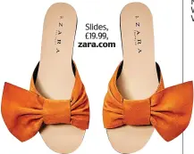  ??  ?? Slides, £19.99, zara.com