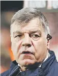  ??  ?? Sam Allardyce