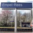  ?? RP-ARCHIVFOTO: ANDREAS ENDERMANN ?? Der Bahnhof Empel-Rees.