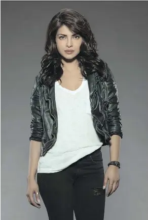  ?? CRAIG SJODIN/ABC ?? Quantico star Priyanka Chopra said in a magazine interview she doesn’t want to be a Bond Girl because ‘I want to be Bond.’