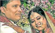  ?? HT FILE ?? Anupam Sinha and Manua Majumdar had been married for a year.