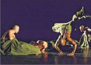  ?? SUBMITTED PHOTO ?? Toronto Dance Theatre performers.