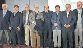  ?? (PRENSA SRA) ?? Reunión. Los titulares y extitulare­s de las entidades agrarias.