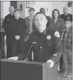  ?? BAY AREA NEWS GROUP ?? Santa Clara County Police Chiefs’ Associatio­n President David Swing reaffirms the county’s commitment to protecting immigrant residents at a press conference in 2017.