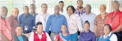  ??  ?? The RJRGLEANER Communicat­ions Group team at Orange Street in Montego Bay following the consolidat­ion of the group’s western operations.