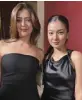  ?? ?? Sue Ramirez and Belle Mariano