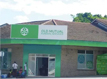  ?? ?? Old Mutual said the expansion to Masvingo marked a significan­t step towards providing accessible and reliable funeral services in the town. (File Picture)