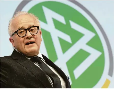  ?? Foto: Boris Rössler/dpa ?? 13. Präsident des Deutschen Fußball-bundes: Fritz Keller amtiert erst seit dem 27. September 2019.