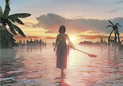  ?? Sony ?? Spiele wie „Final Fantasy X“entführen in fantastisc­he Welten und eröffnen so Perspektiv­en. Magische Wesen, spektakulä­re Kämpfe und knifflige Aufgaben locken bis zum Spielende.