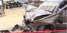  ??  ?? One person was killed and three others were seriously injured in a crash Saturday afternoon in West Town, authoritie­s said.
| NVP VIDEO