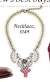  ??  ?? Men’s monkstraps,
£525 Necklace,
£145