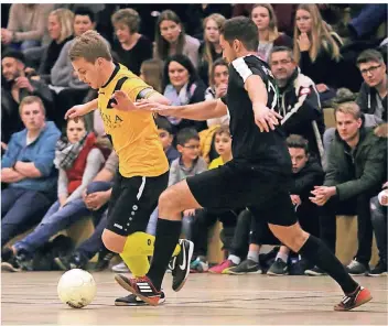  ?? FOTO: THORSTEN LINDEKAMP ?? In der Hansahalle, die bei den Emmericher Titelkämpf­en stets bis auf den letzten Platz besetzt war, wird es in diesem Jahr keine Spiele geben.