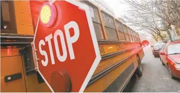  ?? MARIO TAMA / GETTY IMAGES ?? City Controller Scott Stringer has called for a review of the way the Department of Education hires bus drivers after it was revealed that people with serious criminal records were hired to transport children.