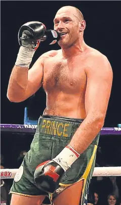  ?? Picture: Getty Images. ?? Tyson Fury: postponed his title defence for a second time.