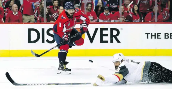  ?? THE ASSOCIATED PRESS ?? Many fans and critics believe Capitals superstar forward Alex Ovechkin needs a Stanley Cup to cement his standing among the game’s greatest all-time players.