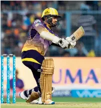  ?? AFP ?? KKR will hope for a good showing from Sunil Narine at the top. —