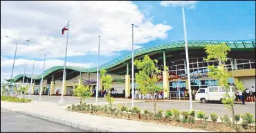  ?? ?? The upgrade of the Bohol-Panglao Internatio­nal Airport is among the new additions to the list of infrastruc­ture flagship projects.