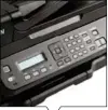  ??  ?? The Epson L555 sports a convention­al control panel.