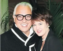  ?? ?? Joe Mimran and Kimberley Newport-Mimran