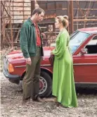  ?? AMC ?? Becker (Alexander Skarsgard) and Charlie (Florence Pugh) track terrorists in “The Little Drummer Girl.”