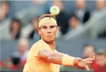  ?? REUTERS/PIXSELL ?? Rafael Nadal vodi zanimljivu bitku za broj jedan s Federerom. Švicarac ne igra, a Španjolac mora osvojiti gotovo sve