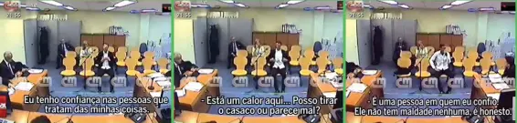  ??  ?? Ronaldo reafirmou, diversas vezes, confiar
nos seus assessores financeiro­s. O craque mostrou-se incomodado ao ver-se perante o tribunal, algo inédito na sua vida. Questionad­o sobre o papel de Jorge Mendes,
Ronaldo inocentou o compadre.