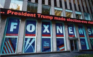  ?? Mark Lennihan/Associated Press ?? Documents in the defamation lawsuit illustrate pressures faced by Fox News journalist­s after the 2020 presidenti­al election. The network was stuck between its audience and election results.