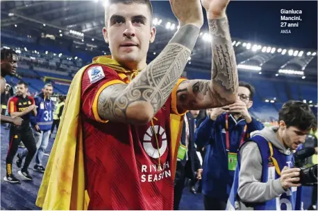  ?? ?? Gianluca Mancini, 27 anni
ANSA