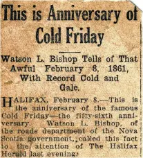  ??  ?? I was thrilled to receive this yellowed Herald newspaper clipping from Janet. She found this little treasure in the bottom of an old trunk.