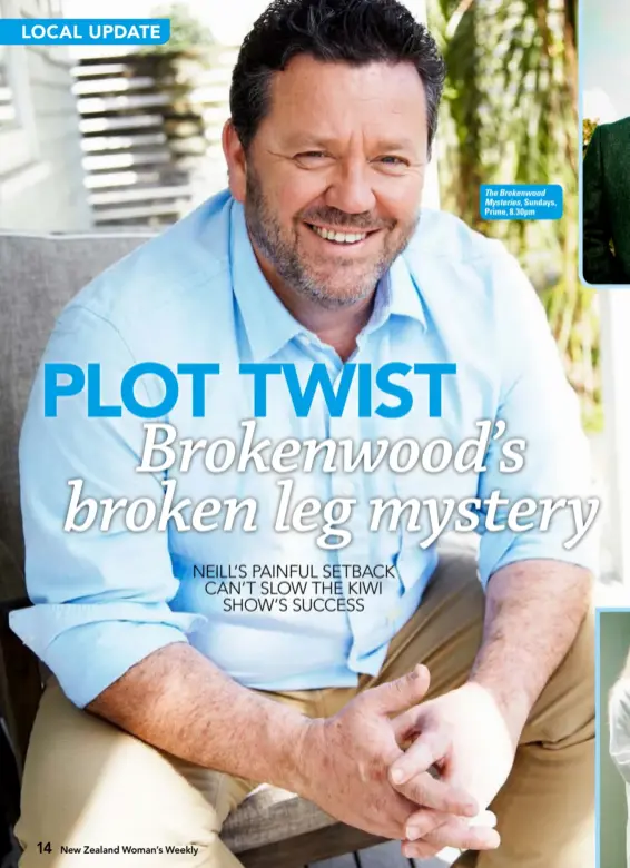  ??  ?? The Brokenwood Mysteries, Sundays, Prime, 8.30pm