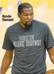  ??  ?? Kevin Durant