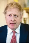  ?? Foto: Imago Images ?? Boris Johnson dankt seinen Lebensrett­ern im Krankenhau­s.