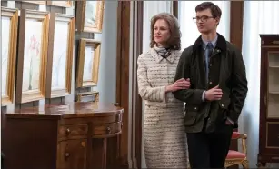  ?? Macall Polay/Warner Bros. Pictures ?? Nicole Kidman, left, and Ansel Elgort in “The Goldfinch.”