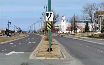  ?? ?? Le boulevard du Saumon de Campbellto­n - Acadie Nouvelle Jean-François Boisvert