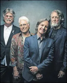  ?? CONTRIBUTE­D BY NITTY GRITTY DIRT BAND ?? The Nitty Gritty Dirt Band — John McEuen (from right to left), Jeff Hanna, Jimmie Fadden and Bob Carpenter — will perform March 31 at Atlanta Symphony Hall.