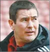  ??  ?? CALM: Nigel Clough