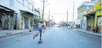  ??  ?? A frame from ‘OUT DEH: The Youth of Jamaica.’