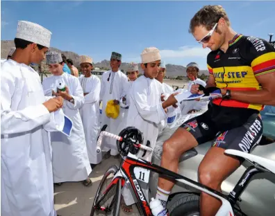  ??  ?? Tom Boonen was the star of the show in many of the early editions of Qatar