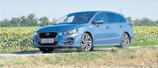  ?? [ Fabry] ?? Die große Hutze auf der Motorhaube ist weg. Kein Schaden und Hinweis auf einen Saugmotor, der im Subaru Levorg nun Dienst verrichtet. Als Boxer, what else?