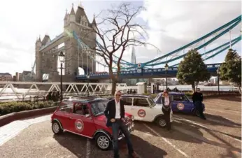  ?? SMALL CAR BIG CITY VIA THE NEW YORK TIMES ?? Small Car Big City puts travellers in a restored Mini Cooper on a fast-paced excursion to see many tourist spots.