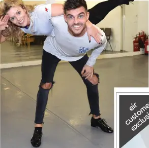  ??  ?? Denise McCormack and dance partner Ryan McShane rehearse ahead of this week’s semi-final on ‘Dancing with the Stars’. Photo: Justin Farrelly